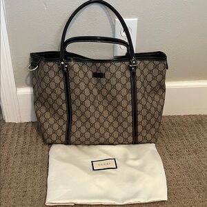 Gucci Monogram Tote Bag